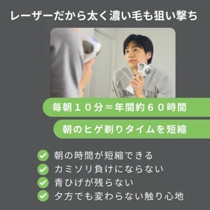 Logic：なぜ「レーザー」じゃないとヒゲは抜けないのか？