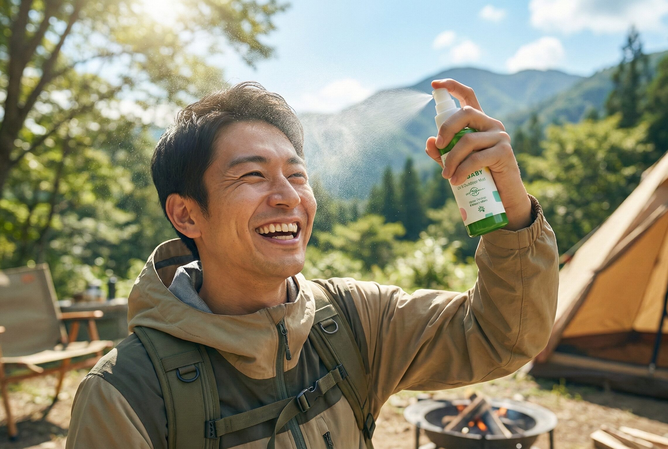 アロベビーの「日焼け止め兼虫除けミスト」が、原因を秒でブロック