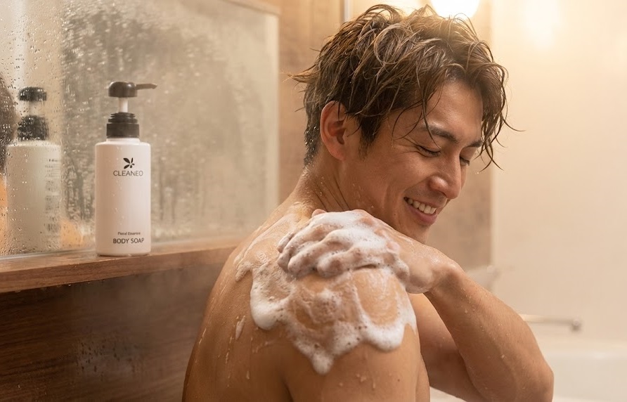 クリアネオ ボディソープが「優しく」ニオイを洗い流す理由