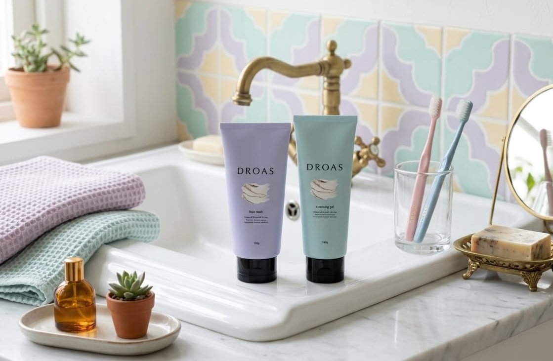 【泥×高保湿クッション】「DROASクレイウォッシュ」が毎日気兼ねなく使いやすい「低摩擦洗顔」の理由