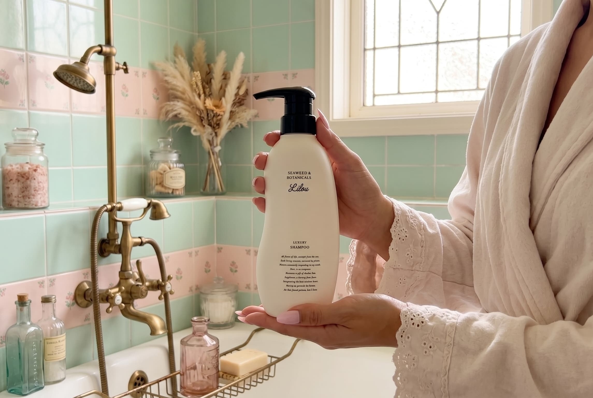 62種の天然由来成分で整える。リル シャンプーが叶える「低摩擦な濃密クッション泡」