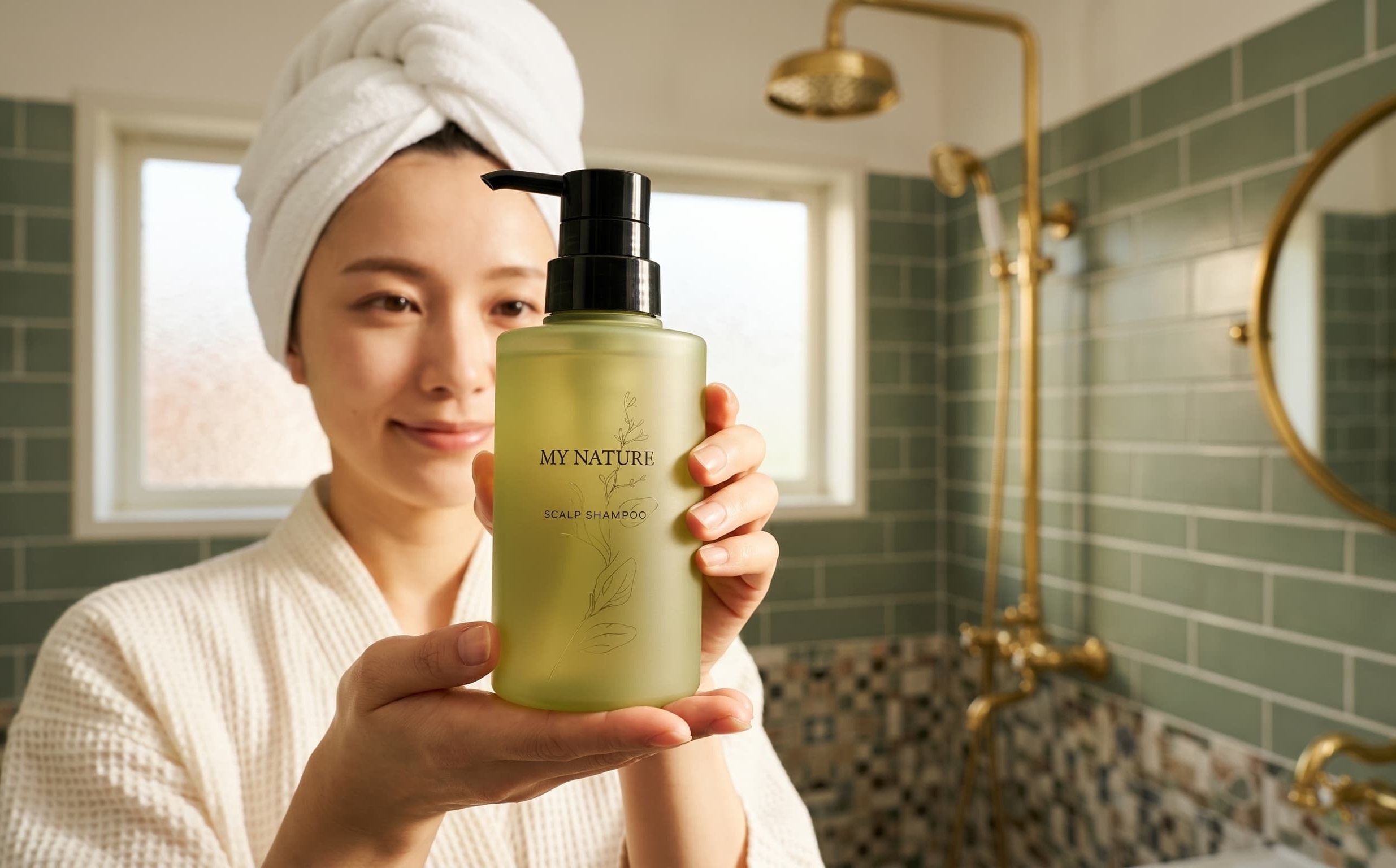 頭皮も「顔」と同じように労わる。マイナチュレ スカルプシャンプーは女性の敏感な頭皮のための引き算設計