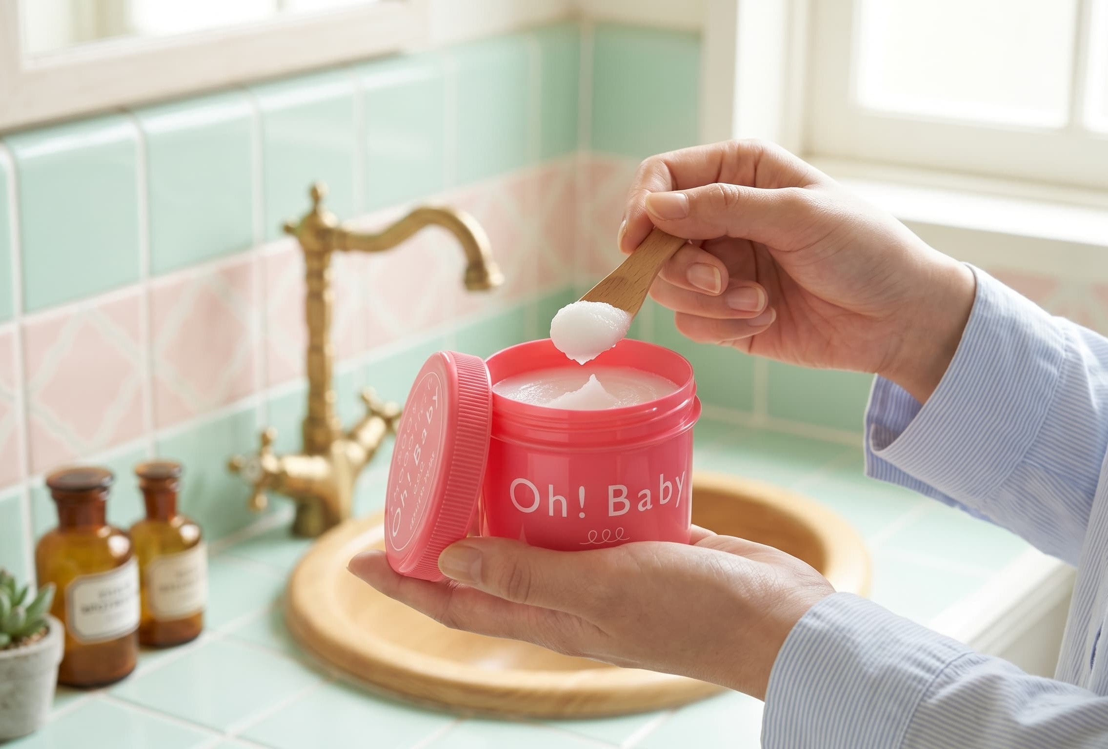 摩擦が少ないマイルド・スクラブ。「ハウスオブローゼ Oh! Baby」体温でとろける柔軟ペースト