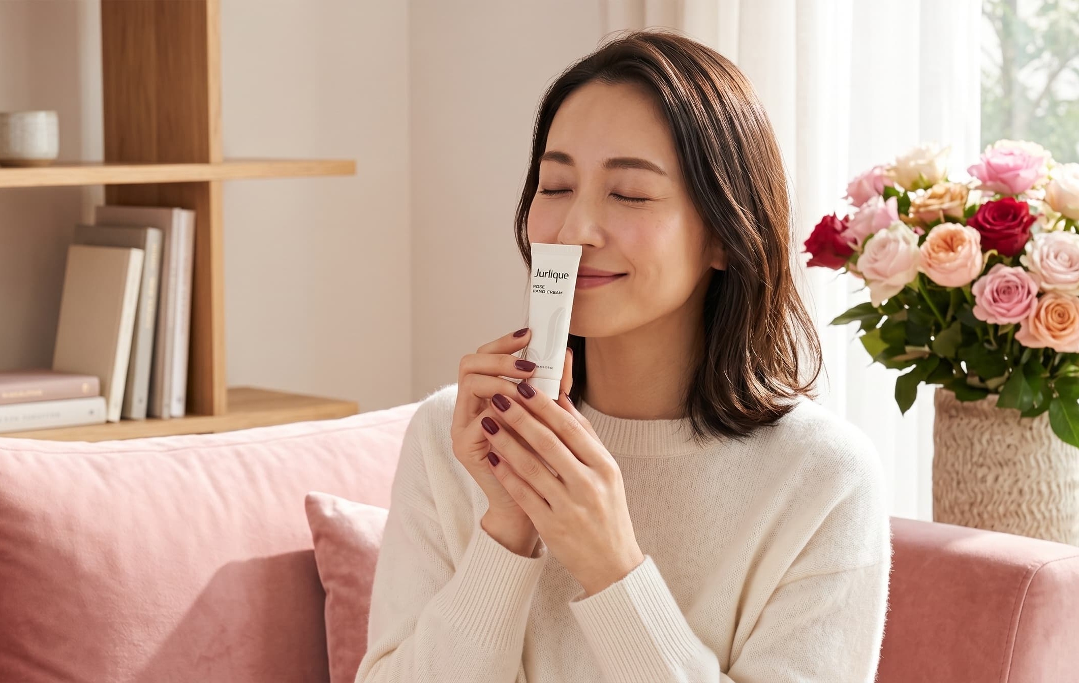 手肌を自然派ハンドケアで労わる。「ジュリーク ハンドクリーム」大人の気分をリフレッシュする「本物のローズ」